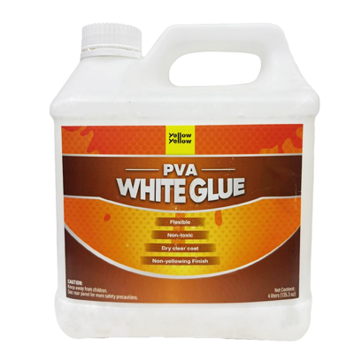 Yellowyellow PVA WHITE GLUE 4L